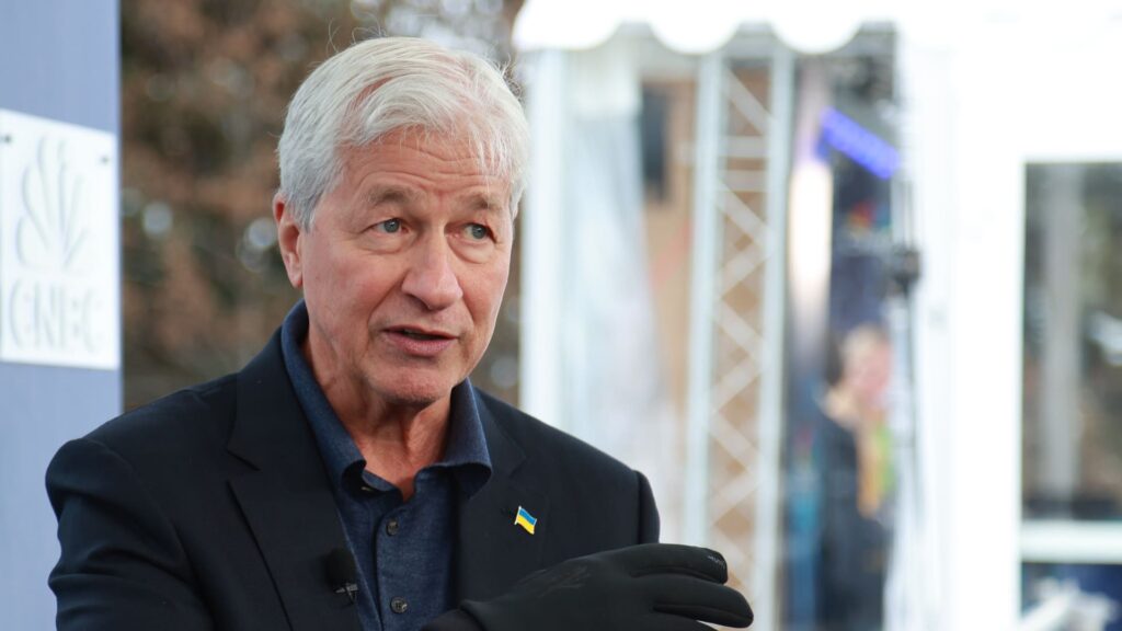 Jamie Dimon Is 'cautious About Everything' Because He Sees The