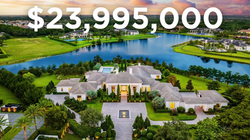 $24 Million Mansion In Delray Beach, Not Including Palm Trees