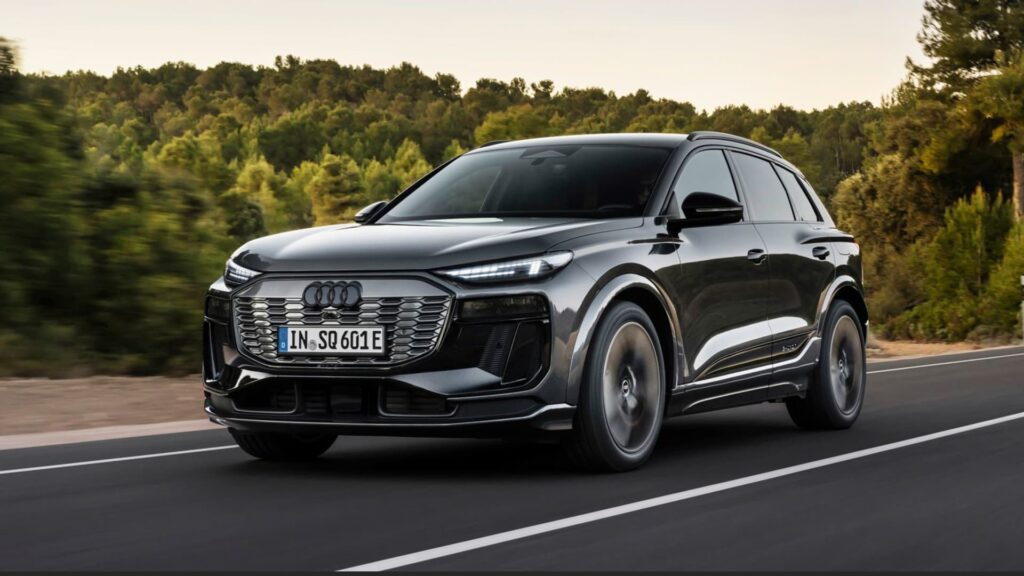 Audi Has Unveiled The All Electric Q6 E Tron Suv, The First