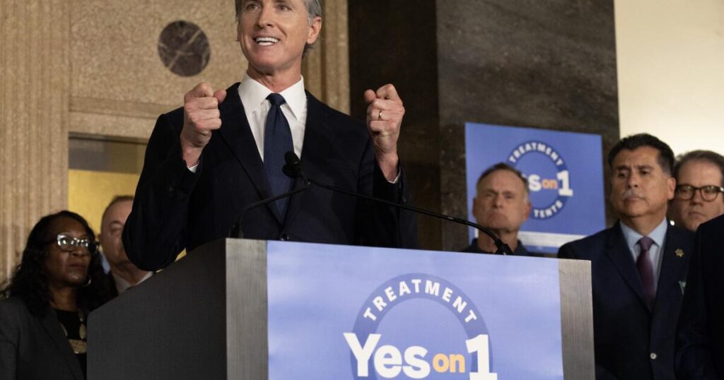 California Voters Favor Newsom's Proposition 1