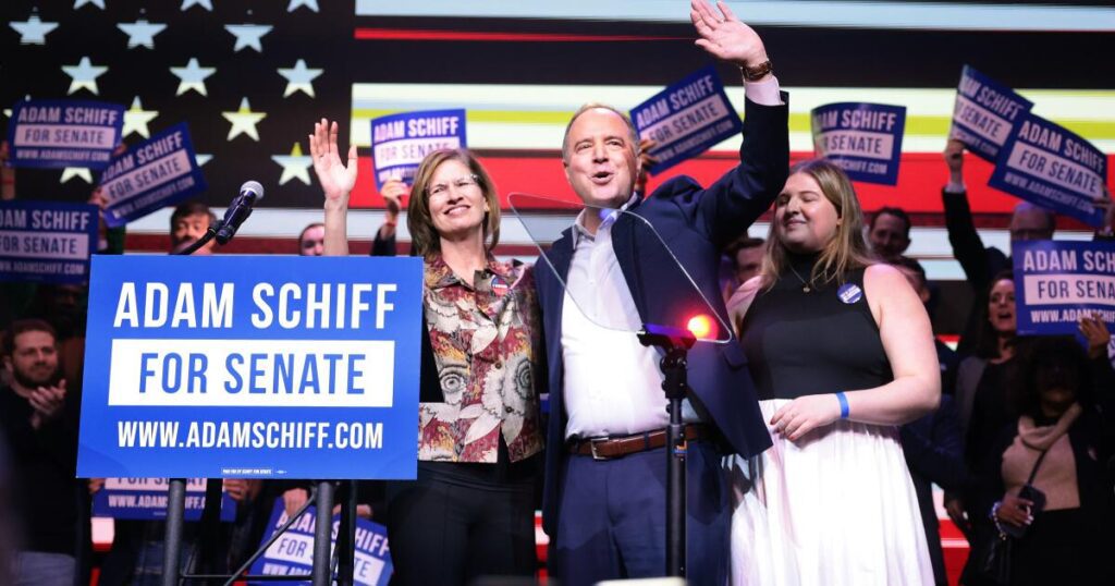 How Trump Pushed Schiff Into California's Senate General Election