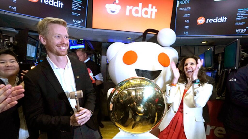 (rddt) Begins Trading On The New York Stock Exchange