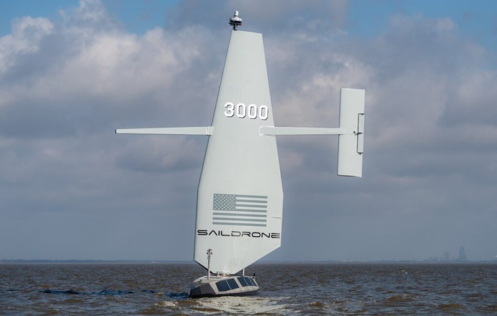 Saildrone's First Aluminum Self Driving Ship Goes Off For Sea Testing