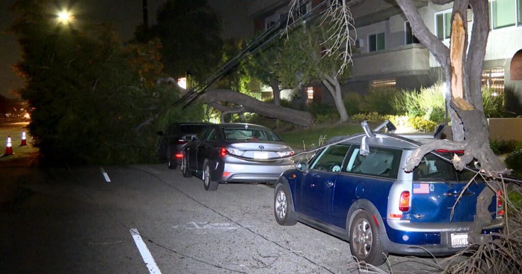 Santa Ana Winds In Southern California Reached 70 80 Mph