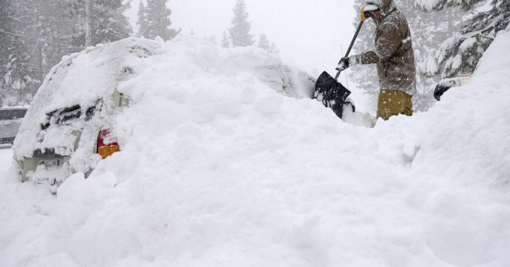 Ski Areas Were Closed Due To The Snowstorm That Hit