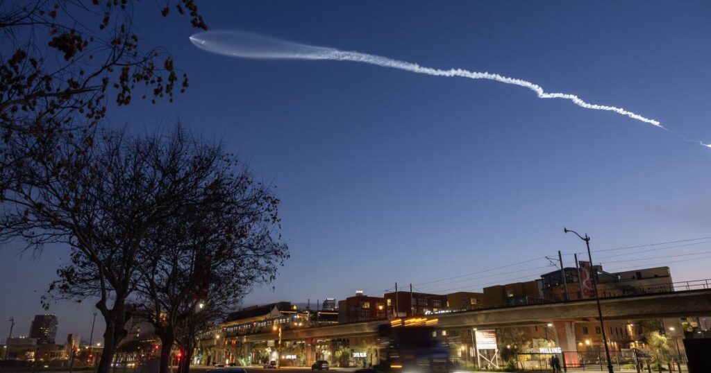 Spacex Rocket Lights Up Southern California Sky: Watch The Coolness