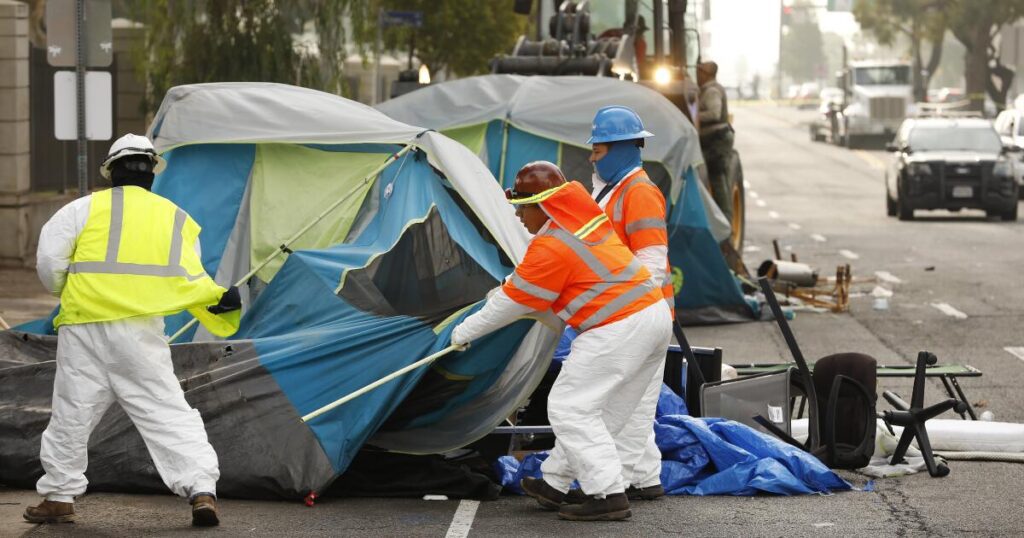 Judge Finds Los Angeles Officials Falsified Records In Homeless Encampment